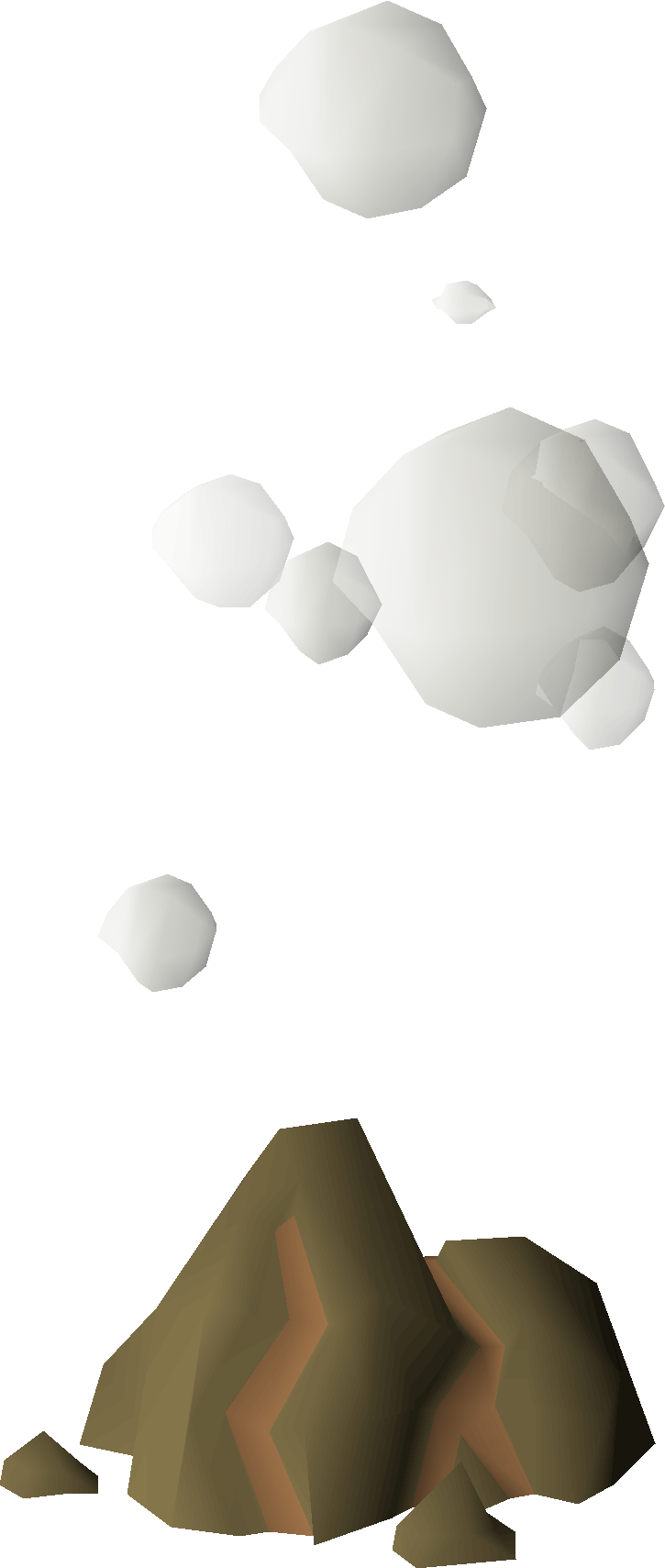 Rocks (copper, gas)