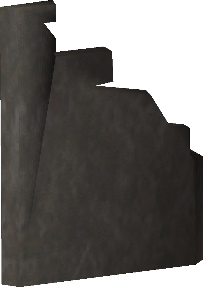 Jagged wall