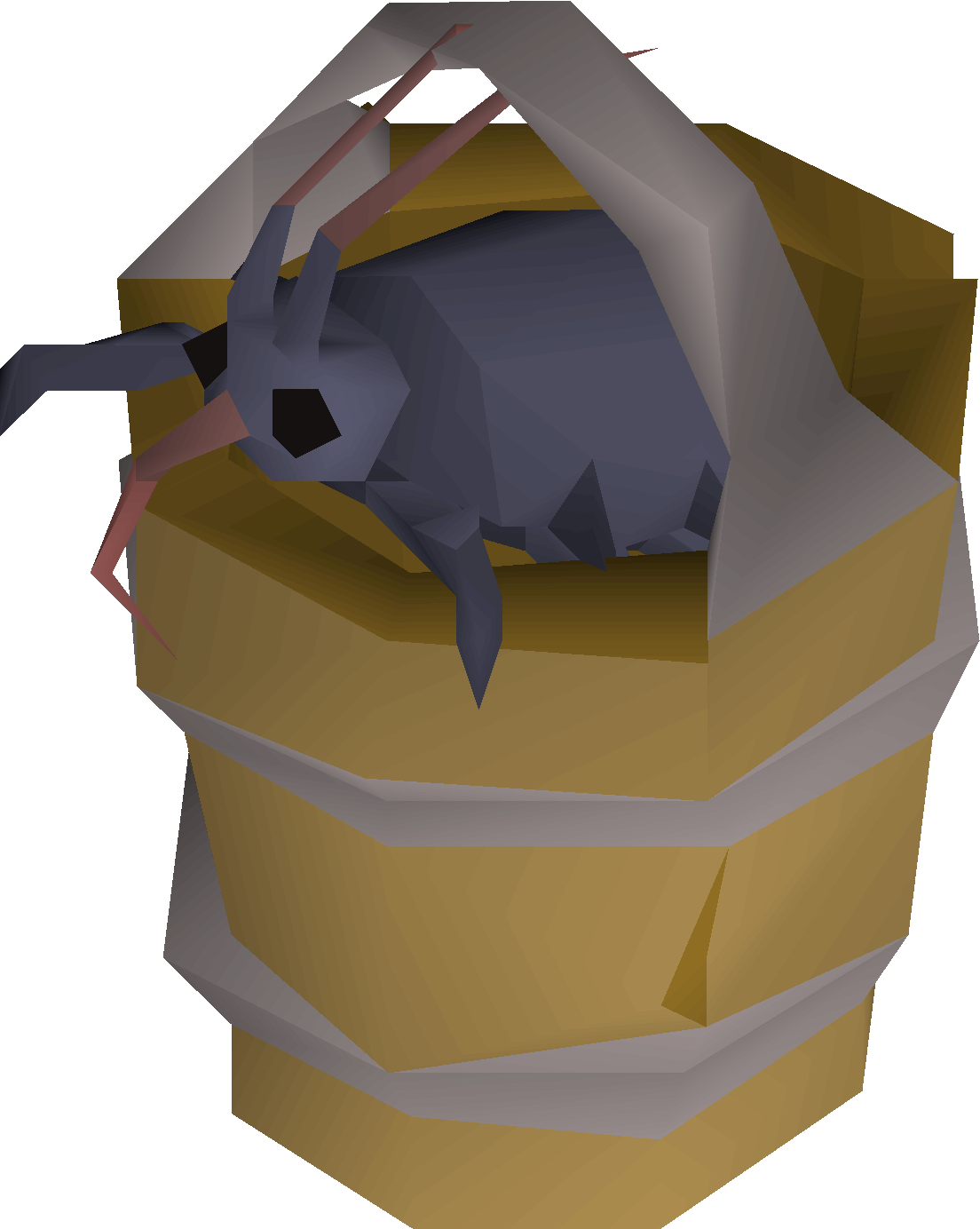 Letvek in a bucket