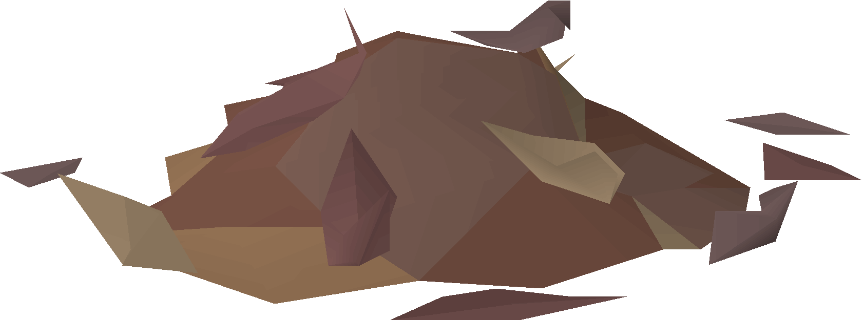 Rotting leaves