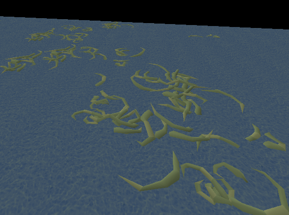 Tangled kelp
