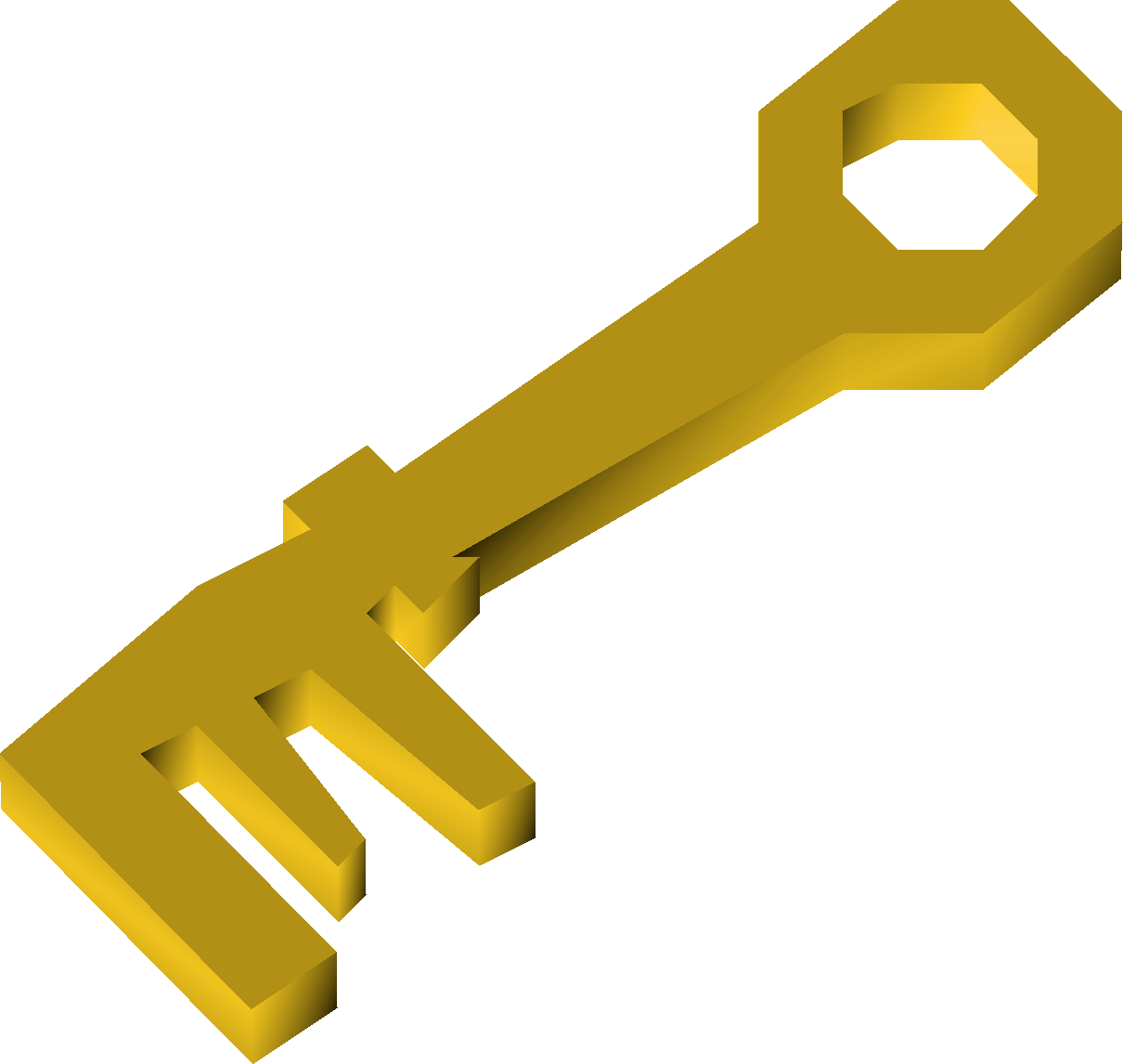 Tarnished key