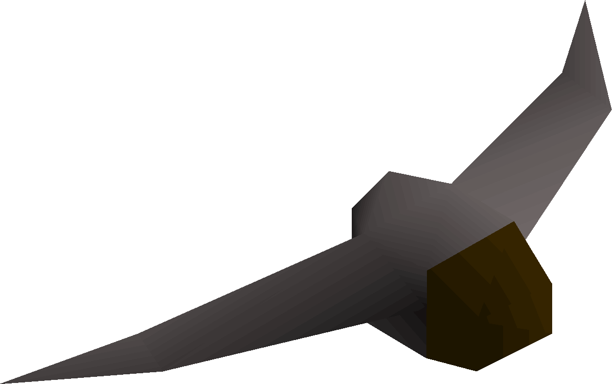 Iron pick head