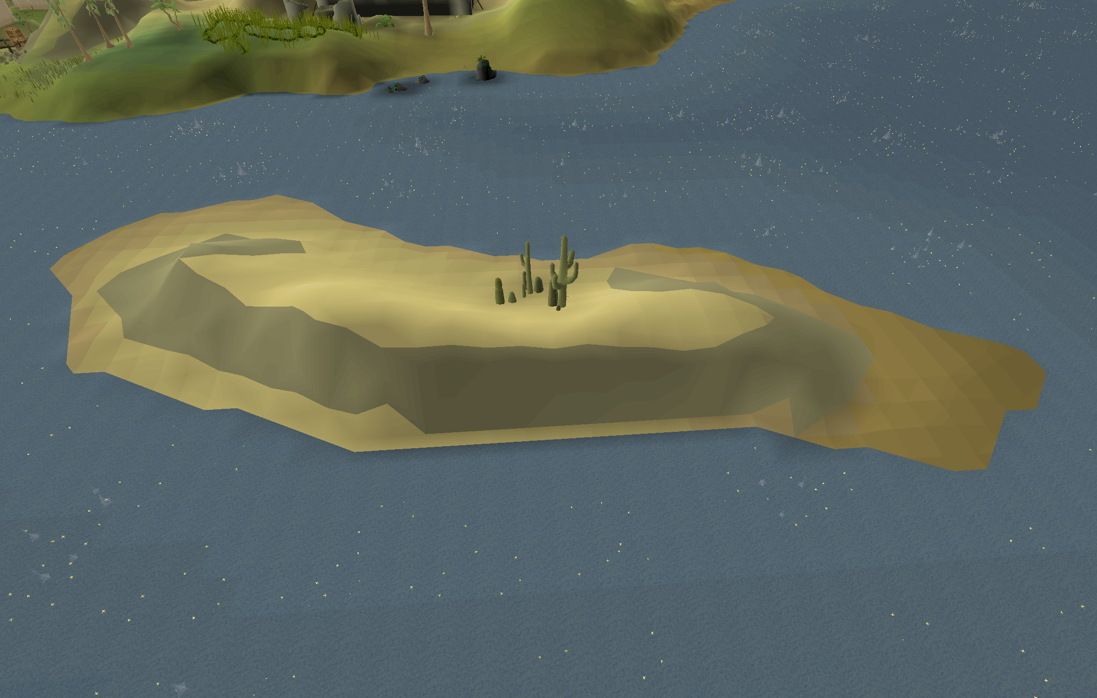 Unnamed island (east of the Ruins of Uzer)