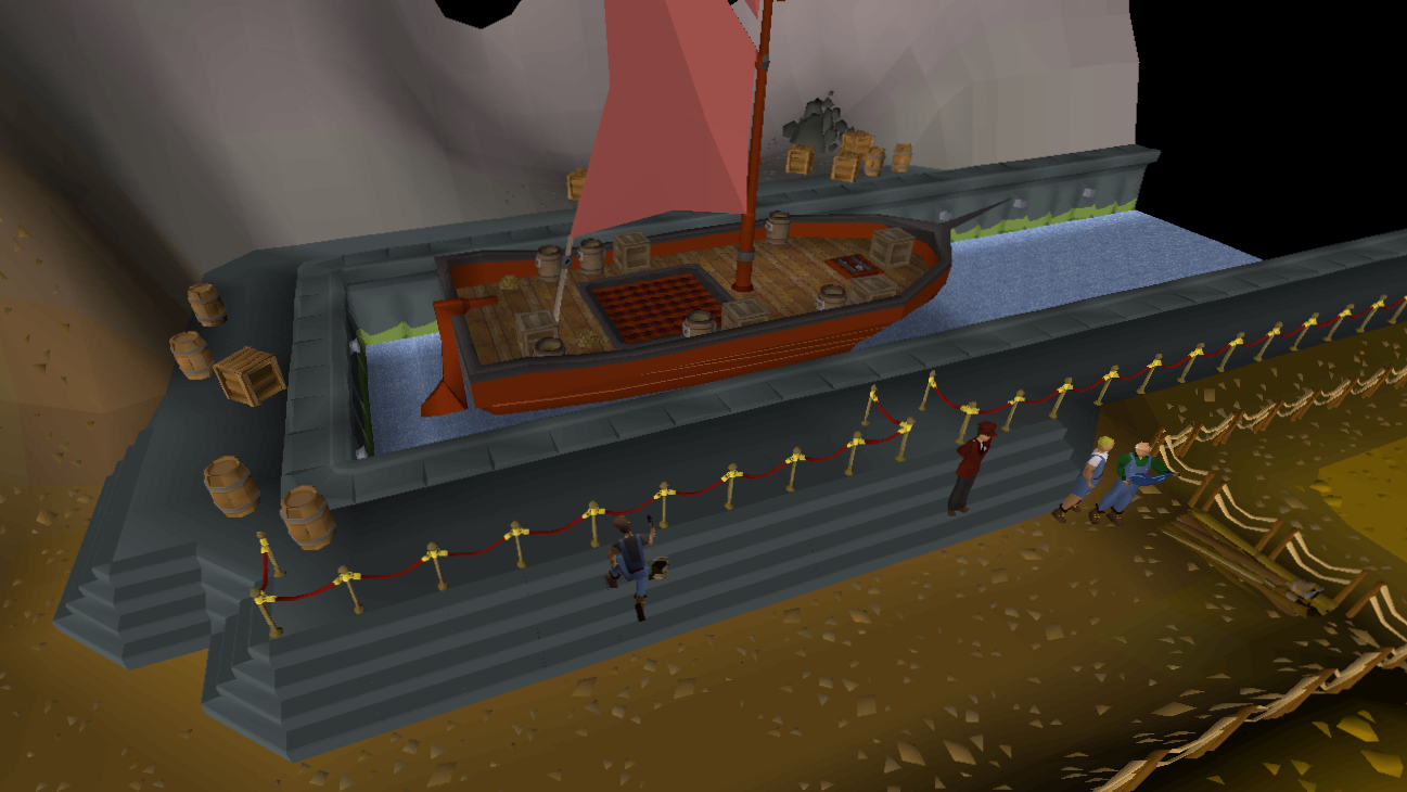 Canal barge