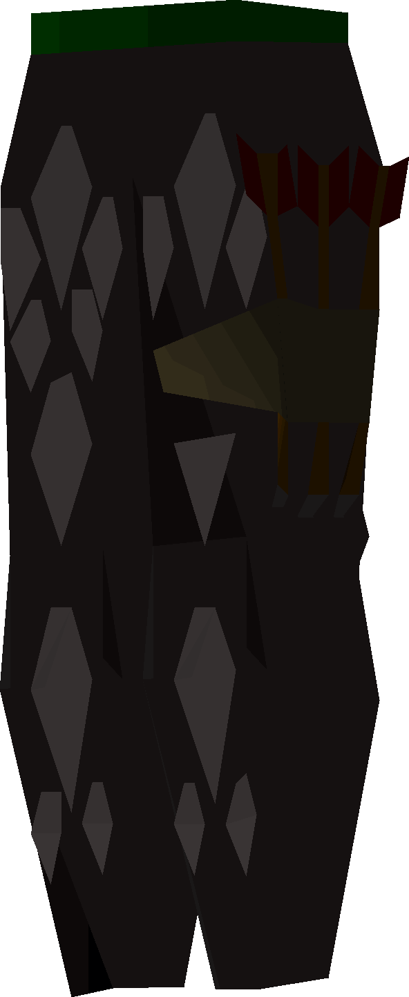 Black d'hide chaps (Last Man Standing)