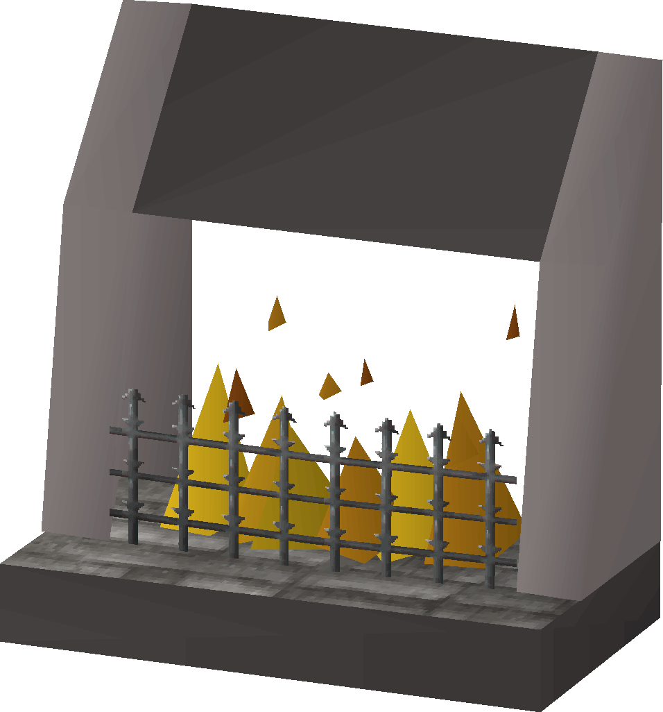 Fireplace (A Tail of Two Cats)