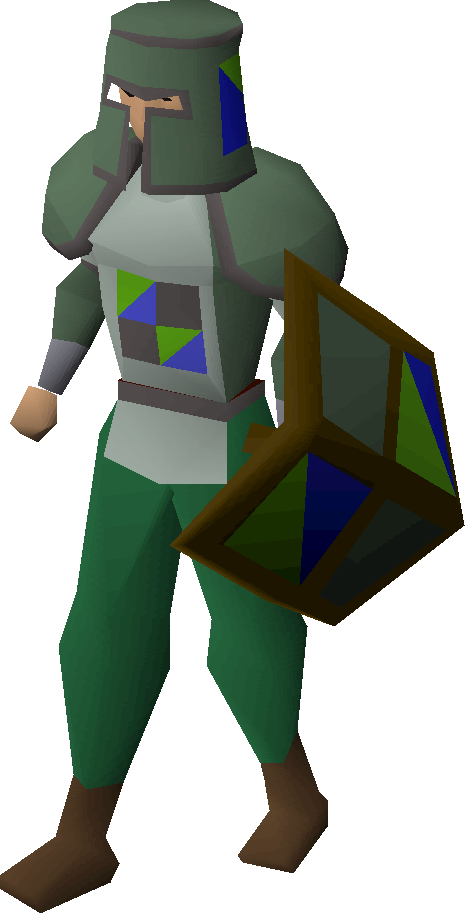 Adamant heraldic armour