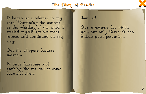 The crazed scribbles when read.