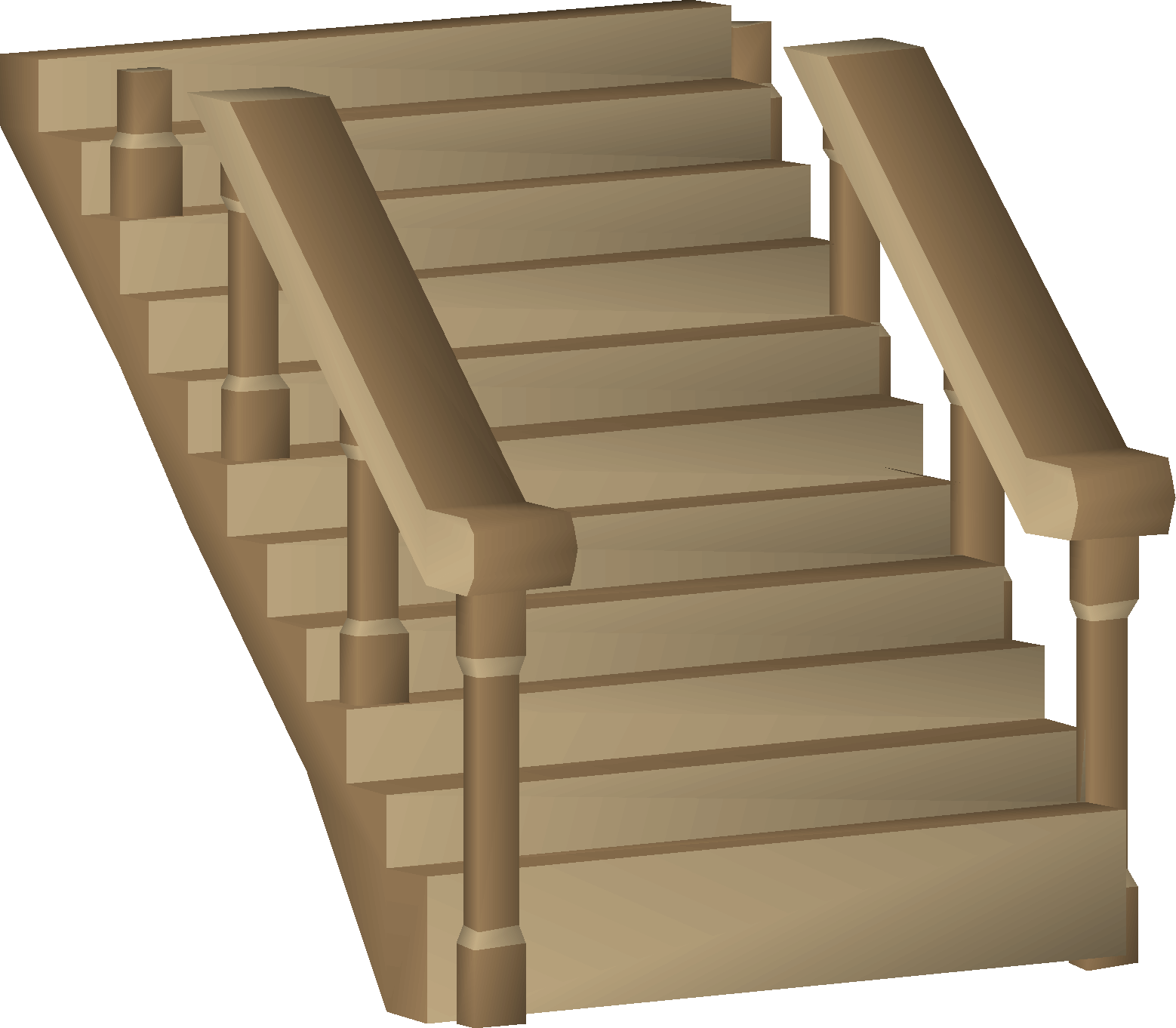Oak staircase (interface item)