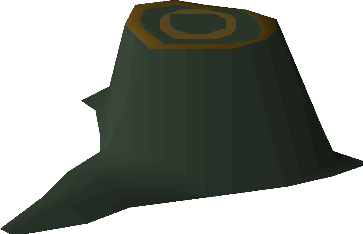 Tree stump (dead, swampy)