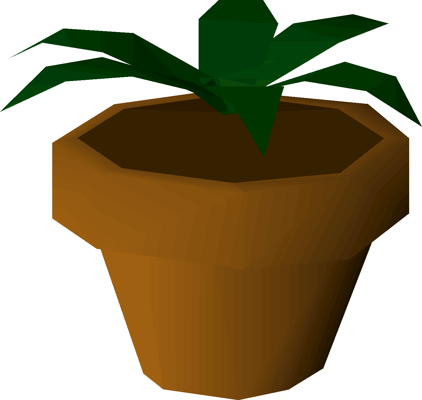 Potted plant (witch's house)