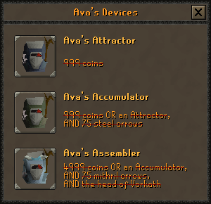 Ava's device