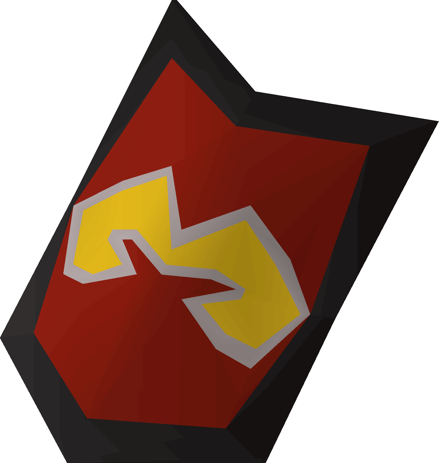 Steel kiteshield (Zamorak)