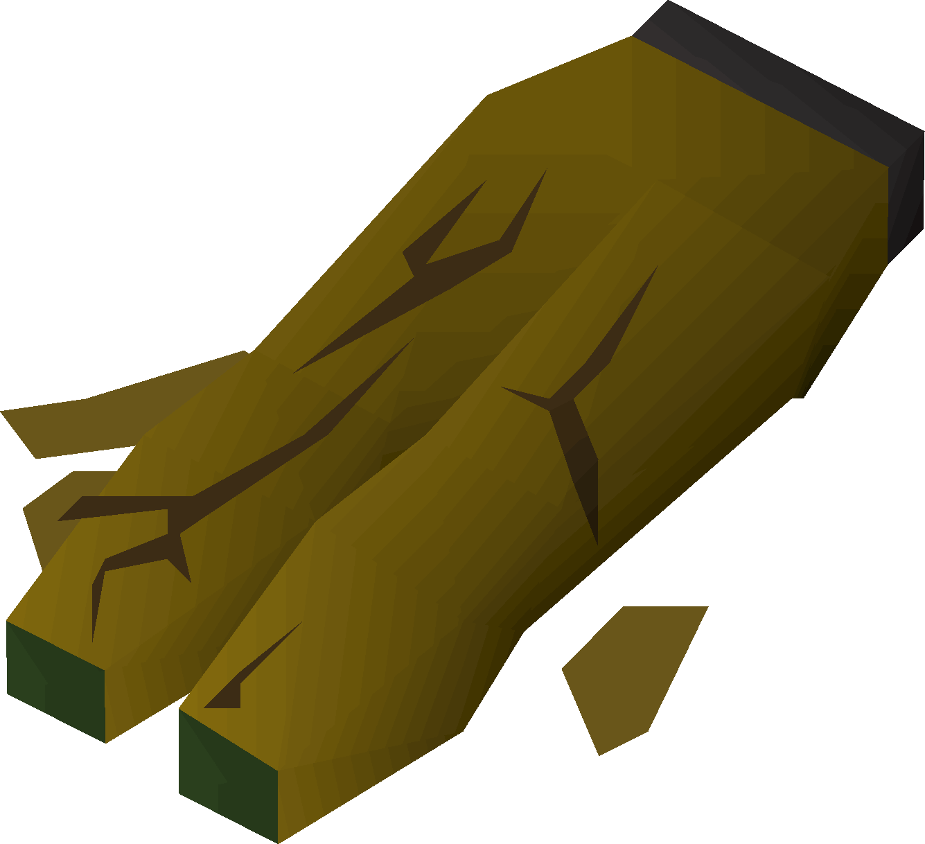 Ripped mourner trousers