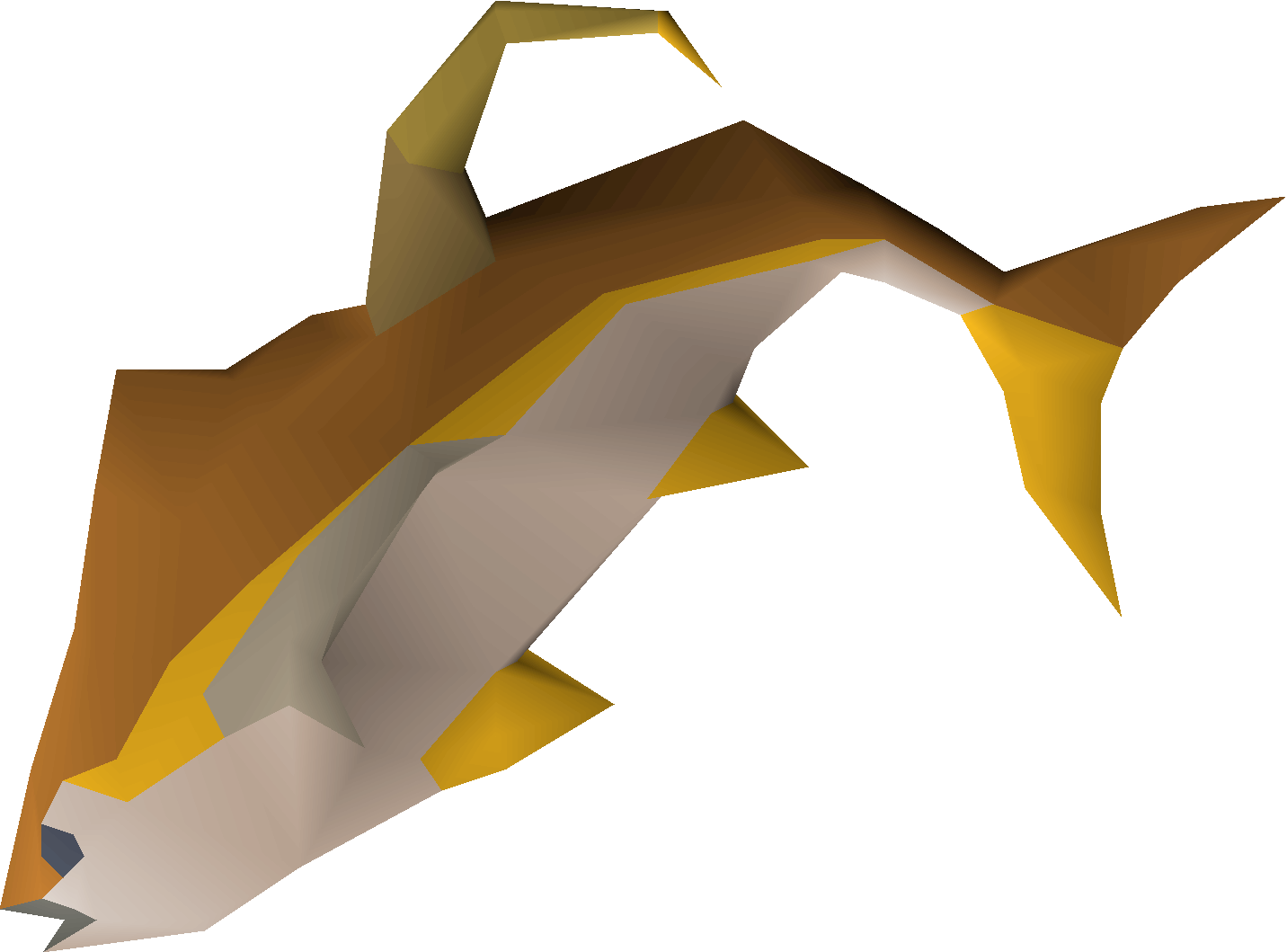 Stuffed orangefin