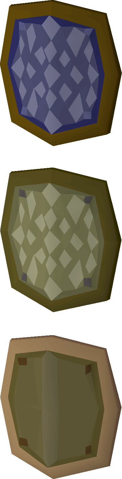 Leather shields