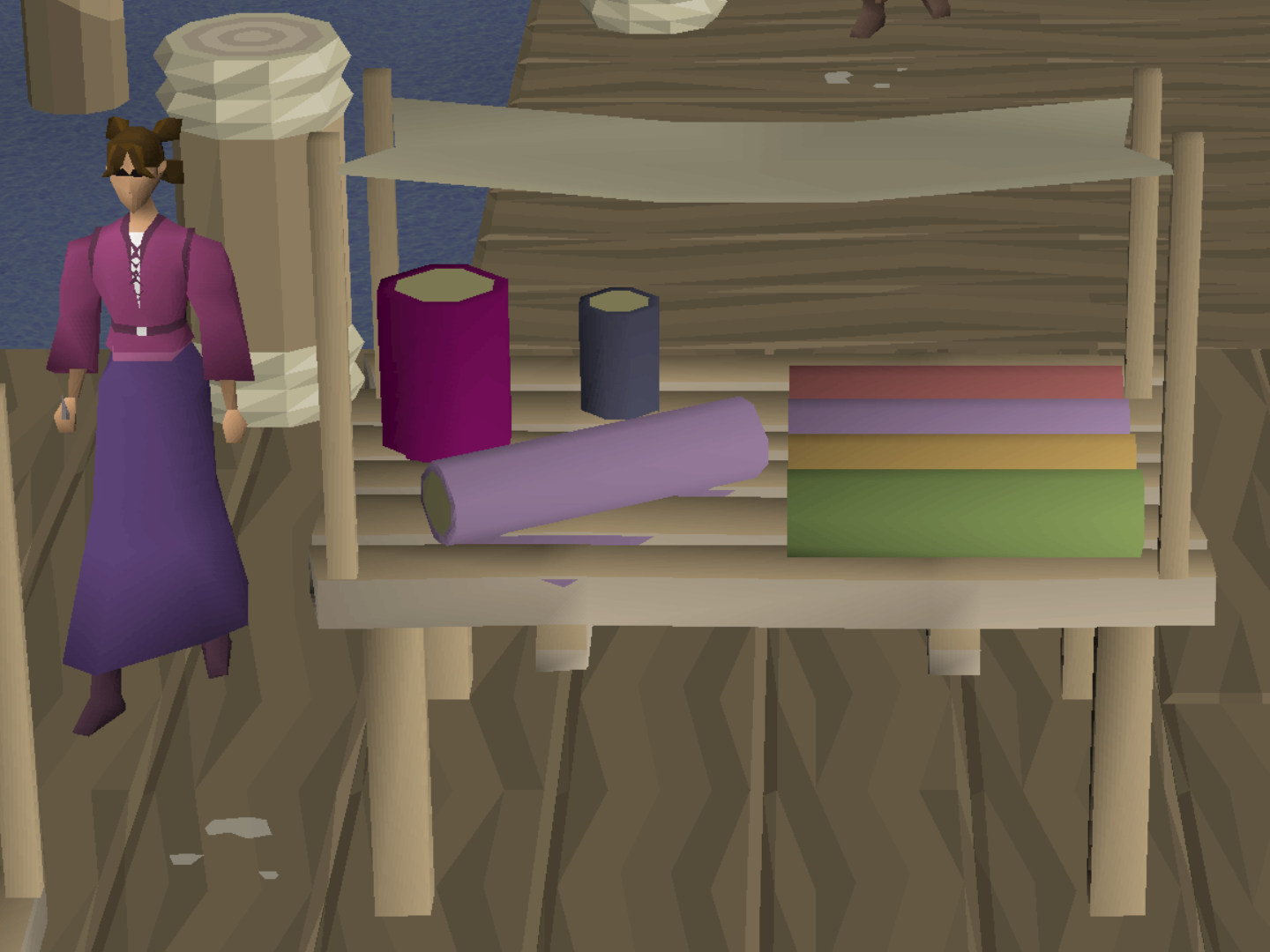 Port Roberts Silk Stall