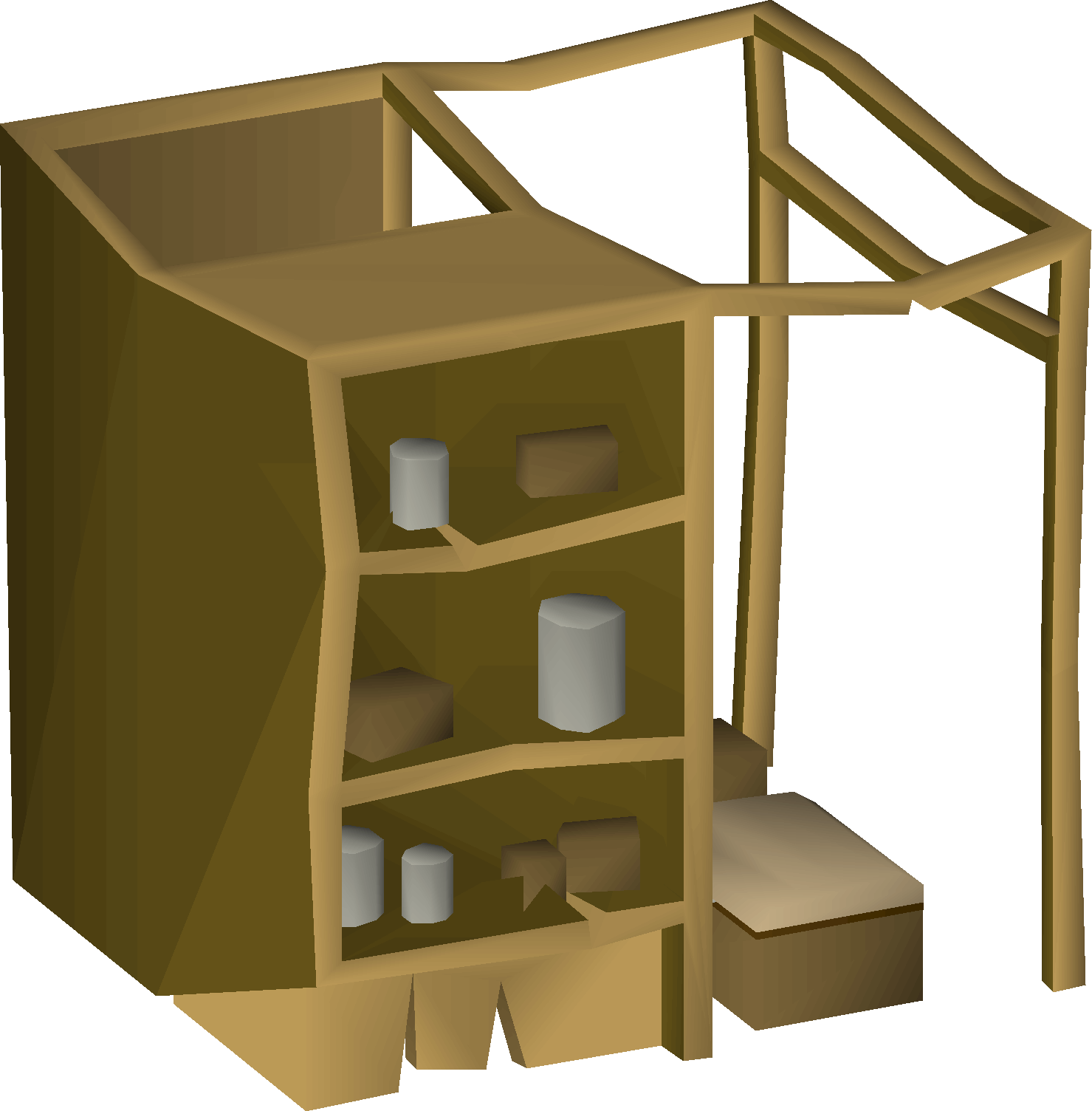 Wooden larder (interface item)