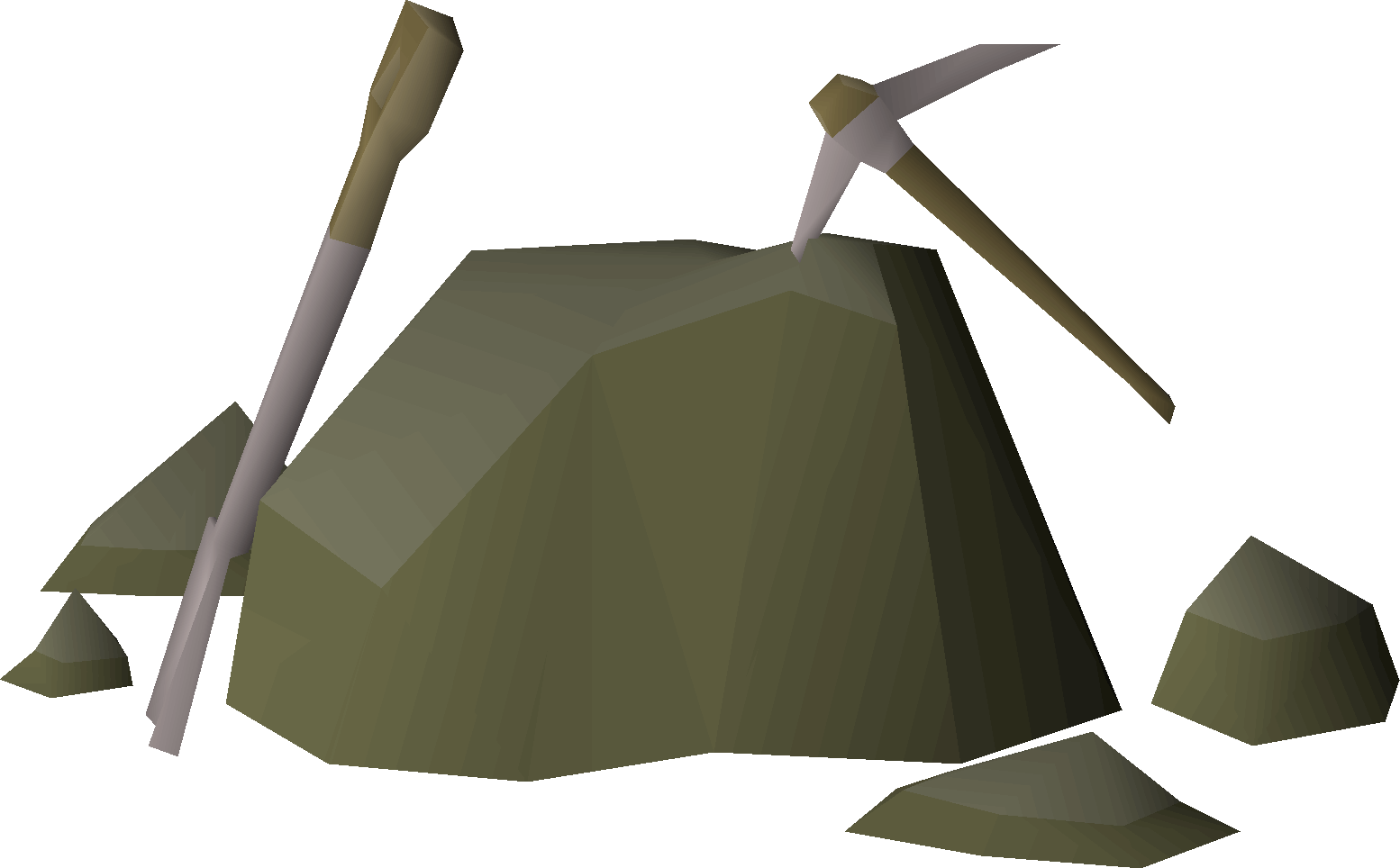 Rocks (bronze pickaxe)