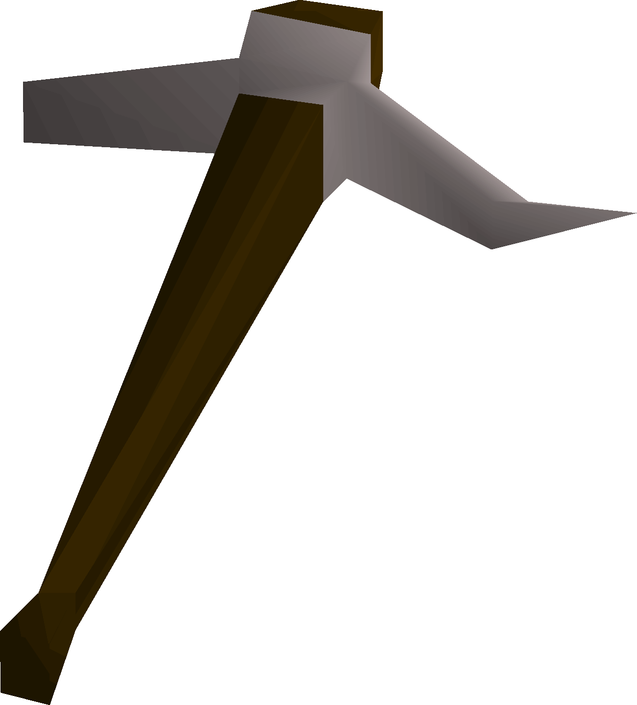 Broken pickaxe (steel)