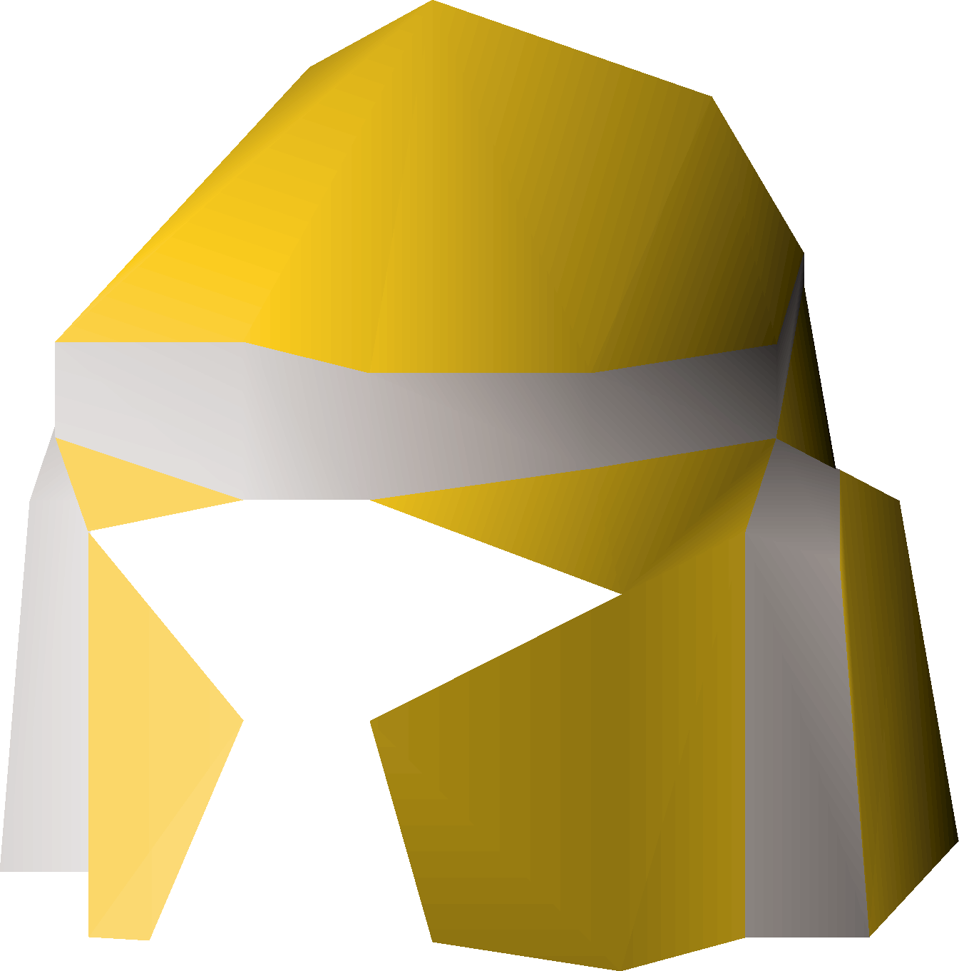 Gold helmet