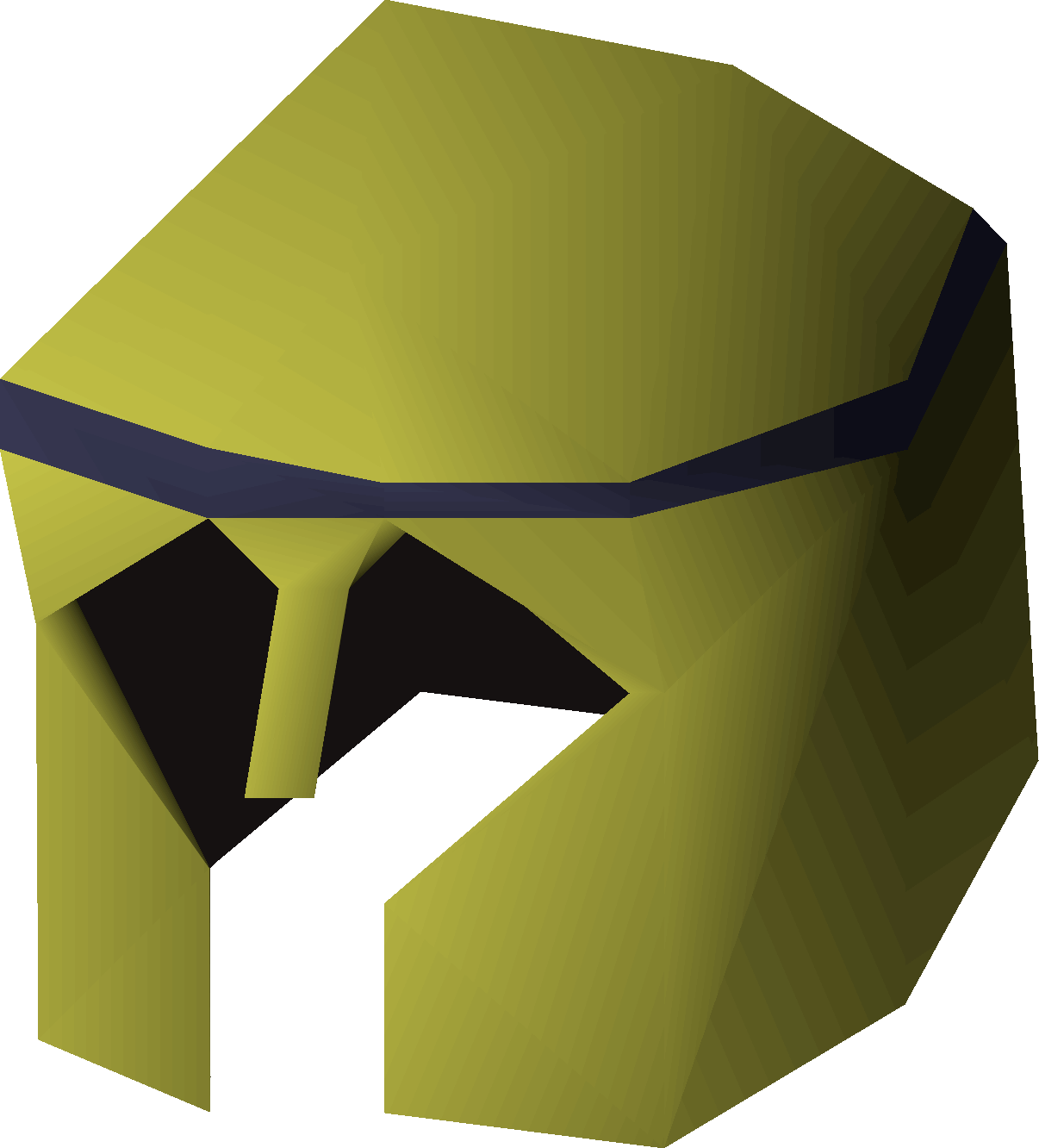 Decorative helm (gold)
