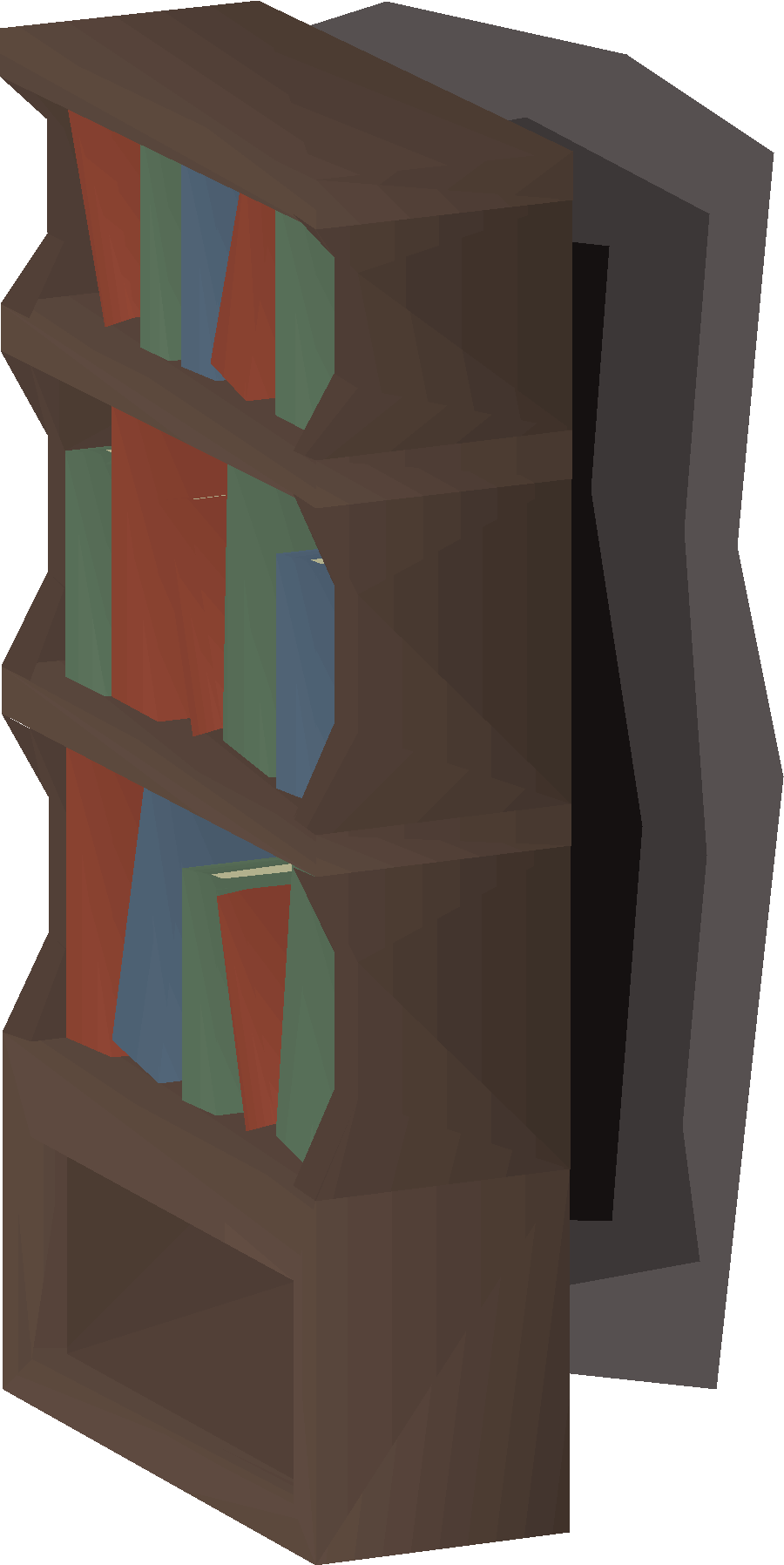 Bookshelf passage