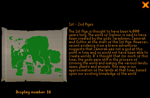 The display after completing Curse of the Empty Lord.
