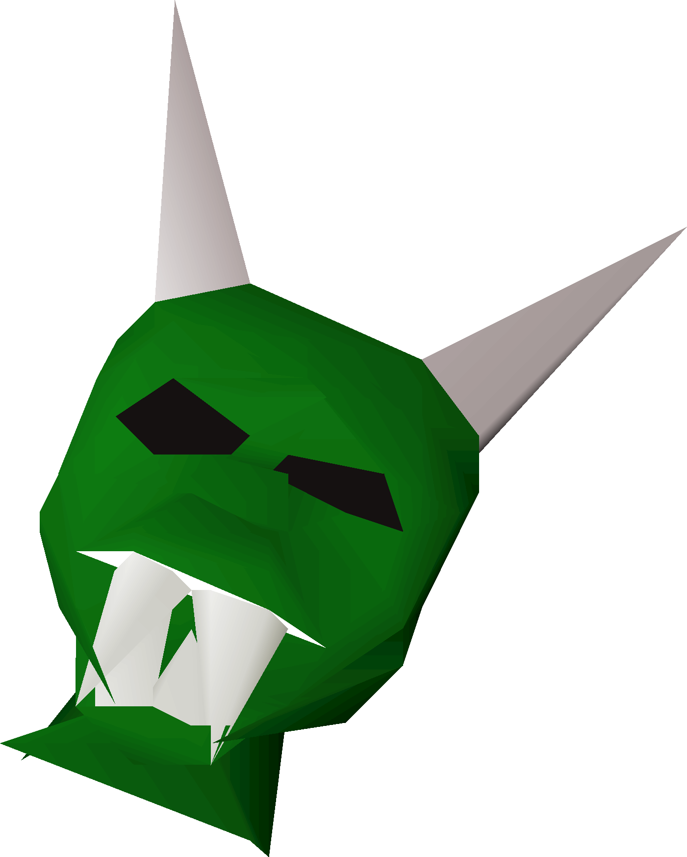 Green h'ween Mask (2013 Rare Drops)