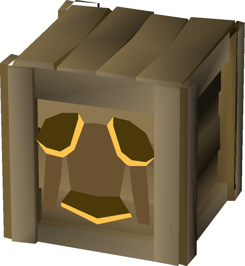Bronze gold-trimmed set (lg)