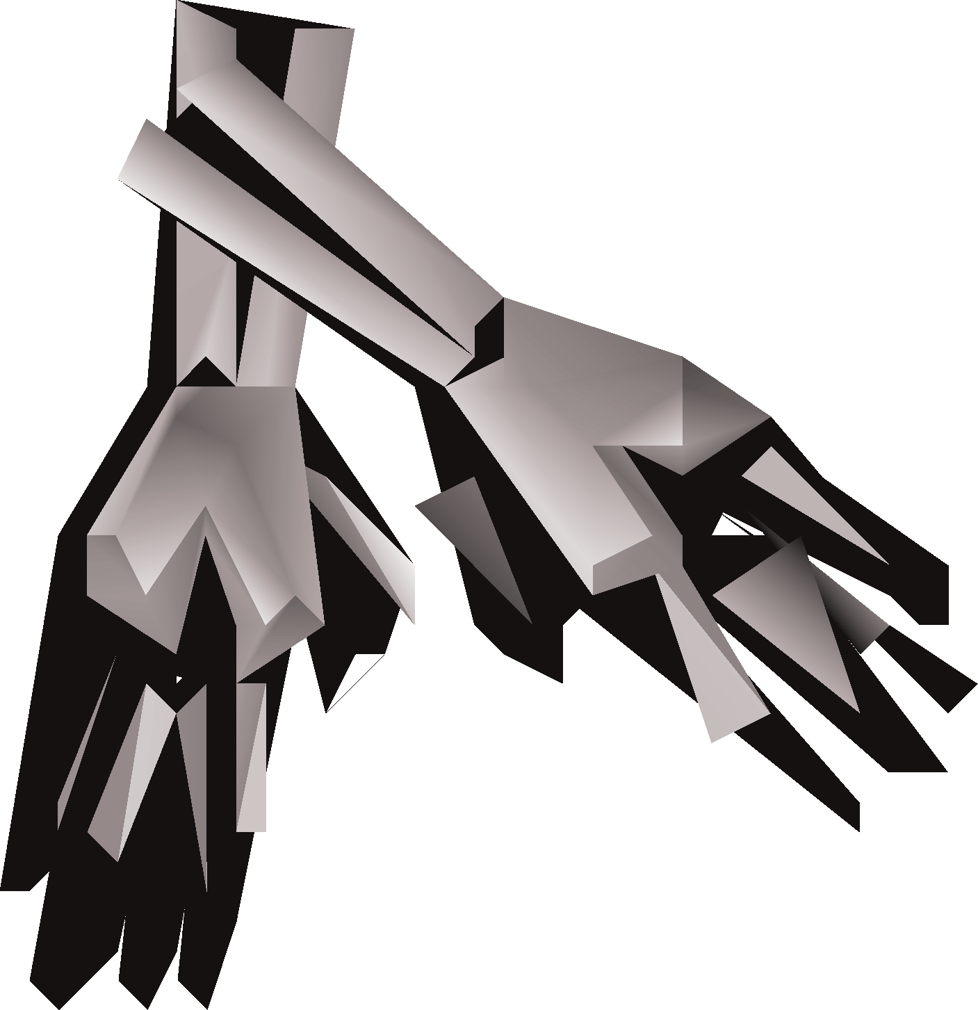 Skeleton gloves