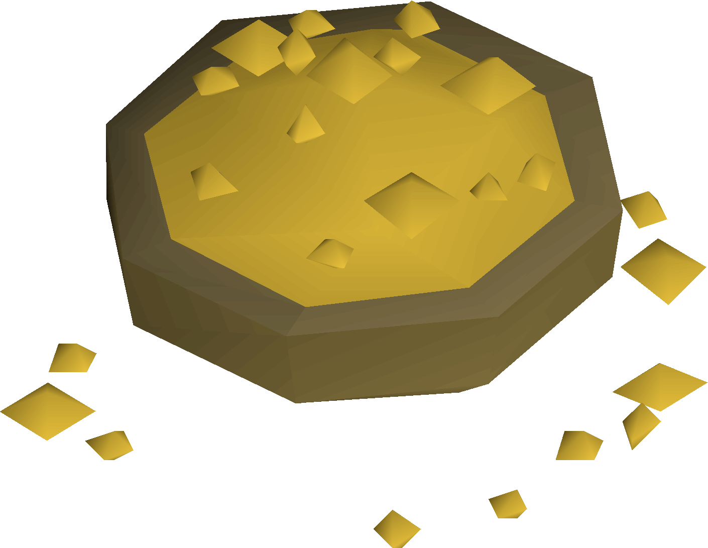 Powdered pollen
