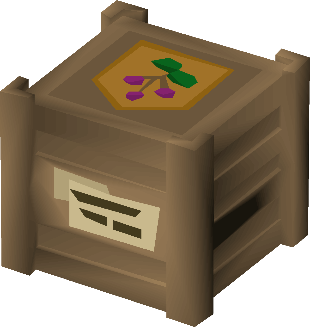 Crate of rope
