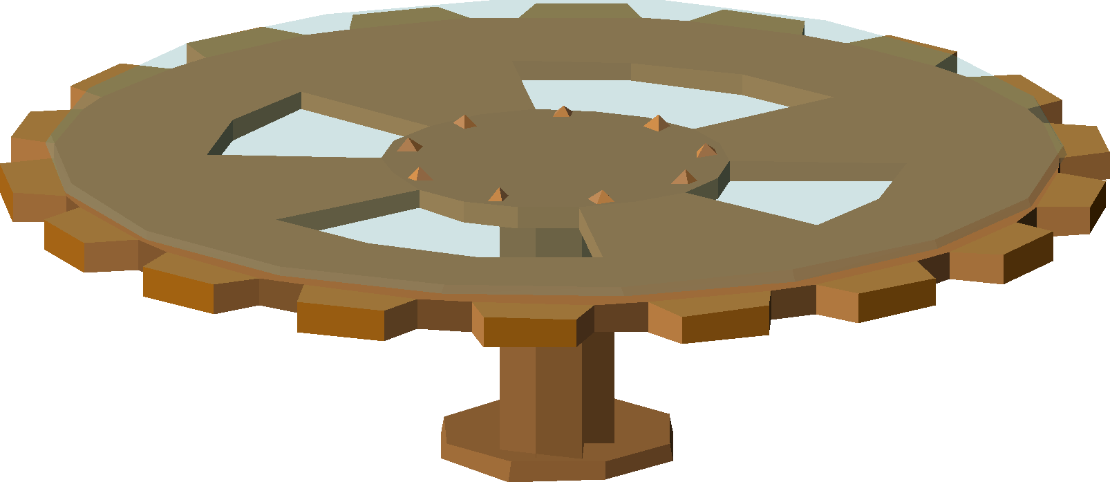 Glass table