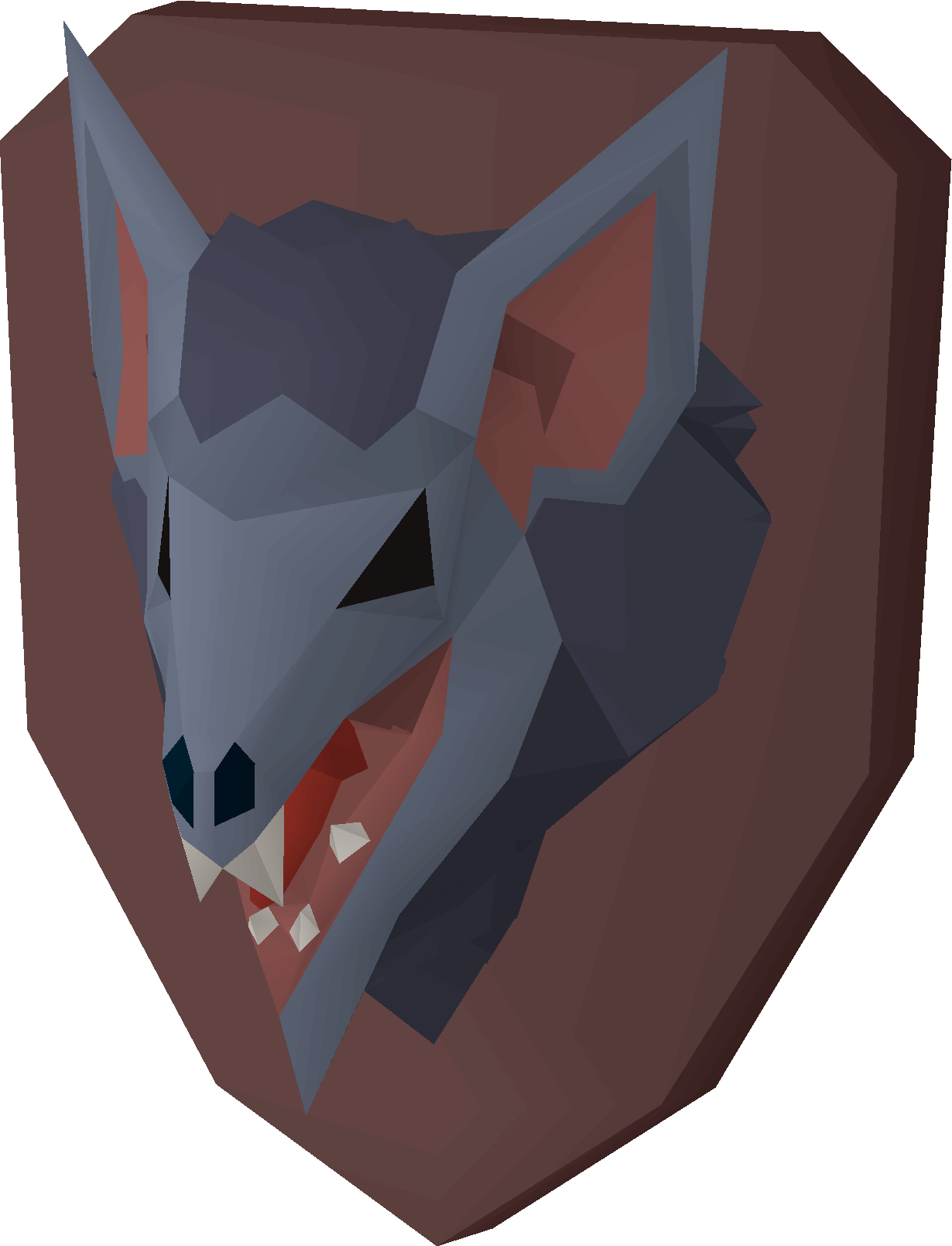 Mounted head (The Blood Moon Rises)
