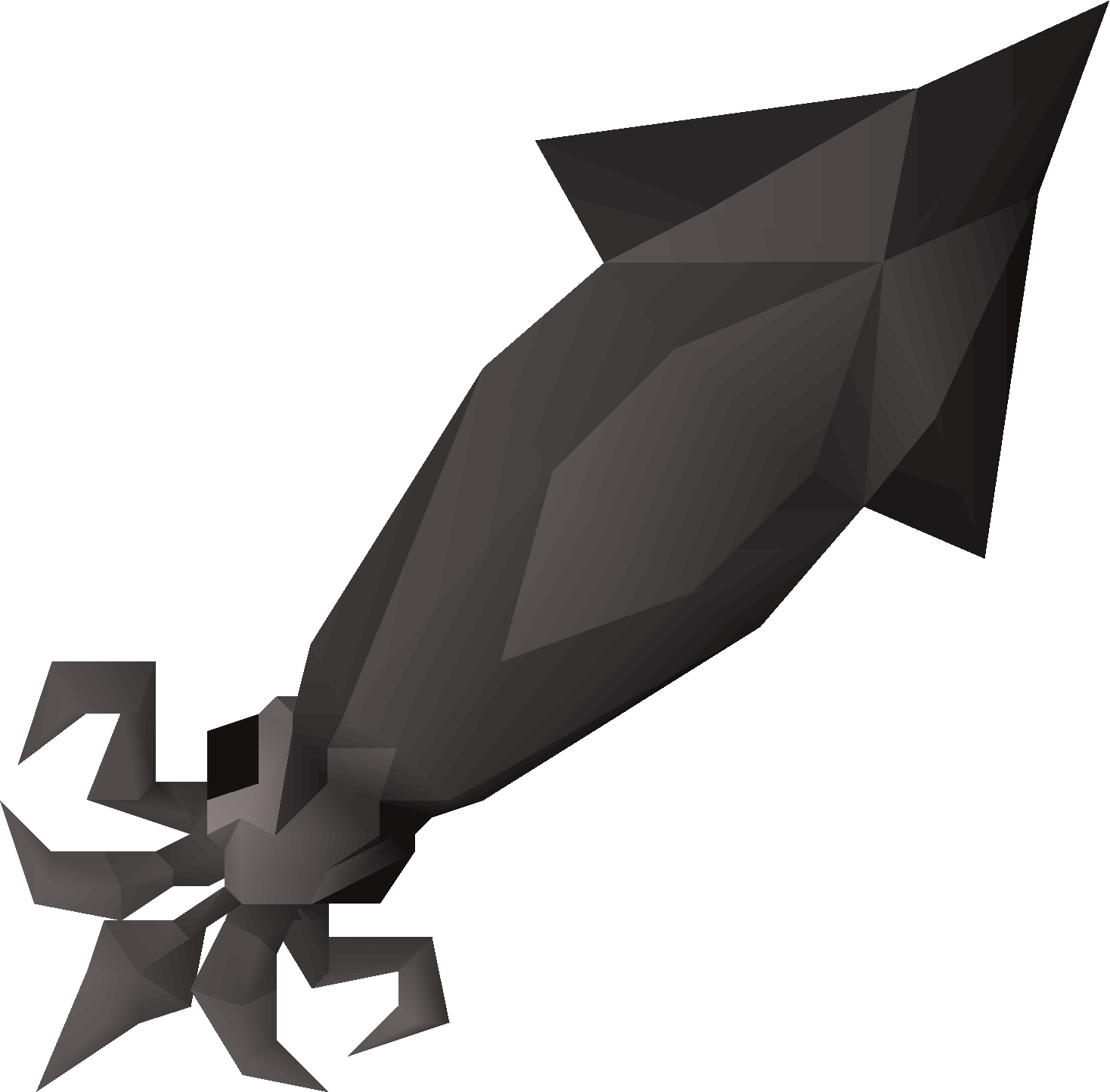 Burnt swordtip squid