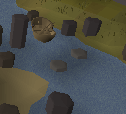 Basalt stepping stone