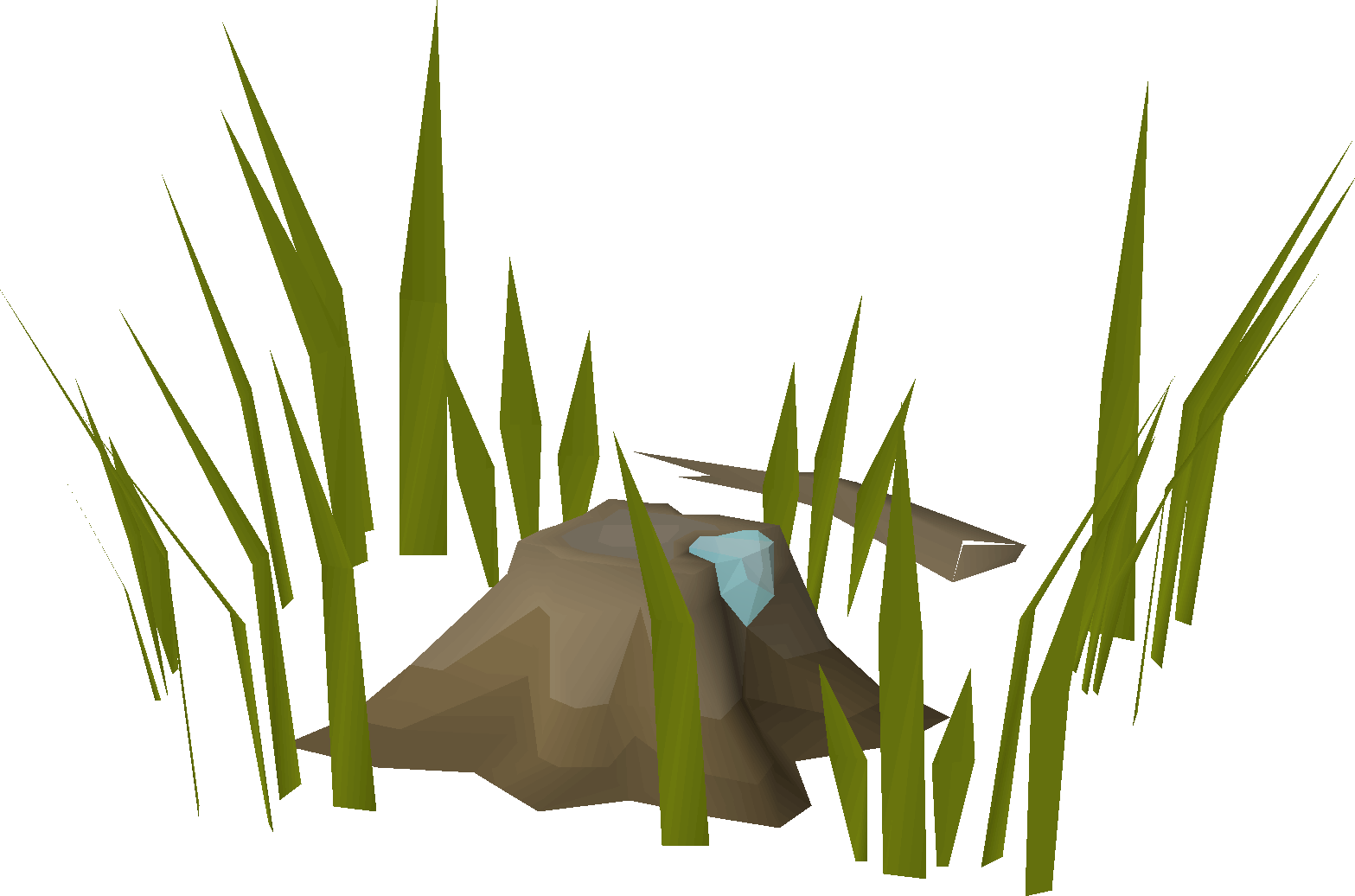 Tree stump (crystal)