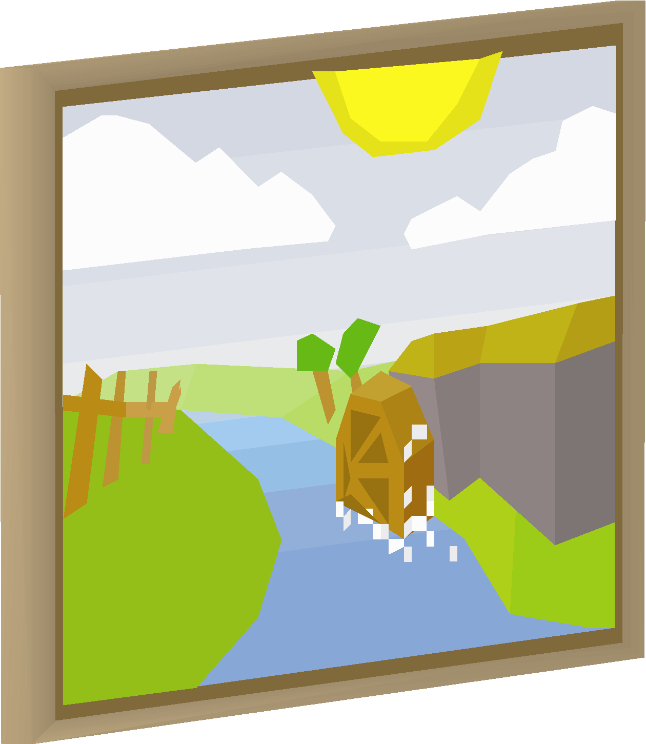 Small landscape (interface item)