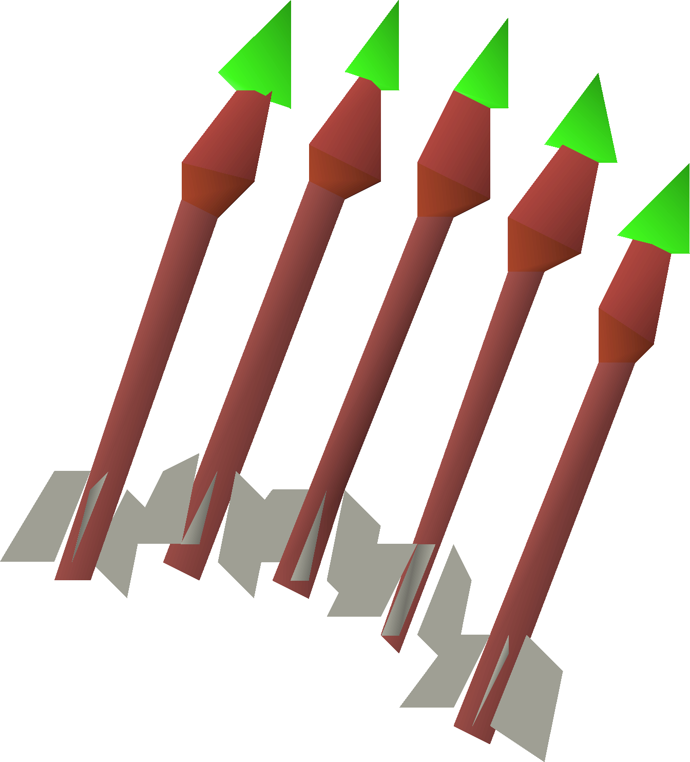 Emerald dragon bolts (e)