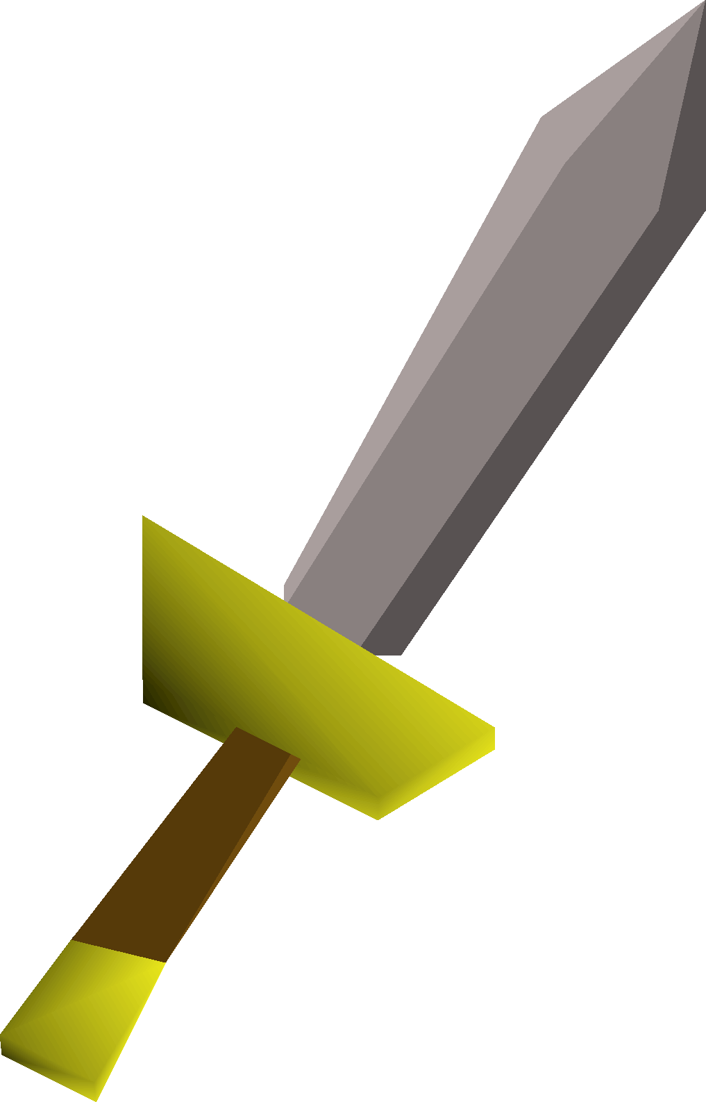 Damaged dagger