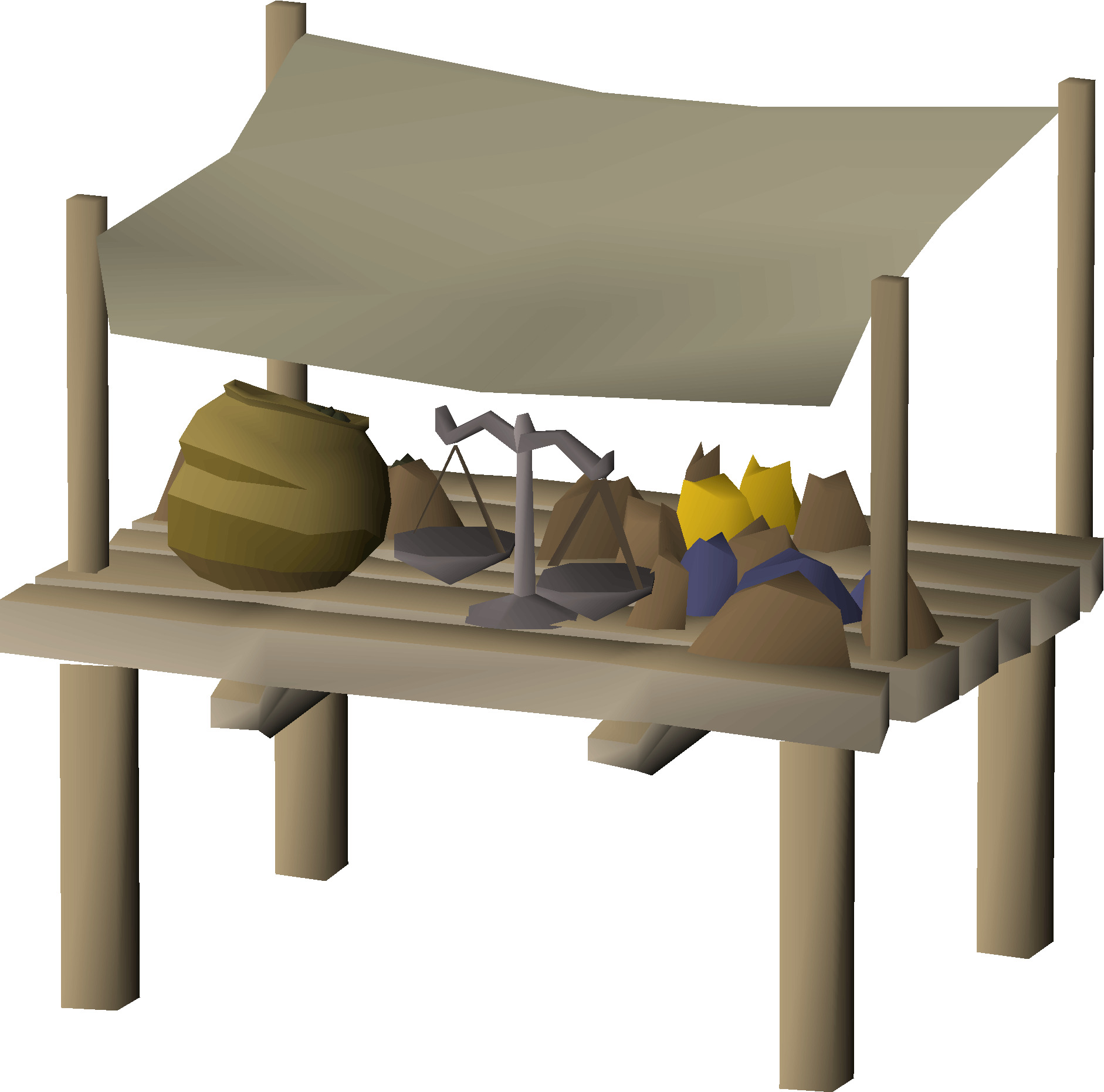 Ore stall (Port Roberts)