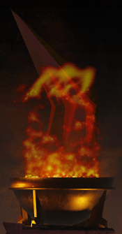 More orange flames for Yama