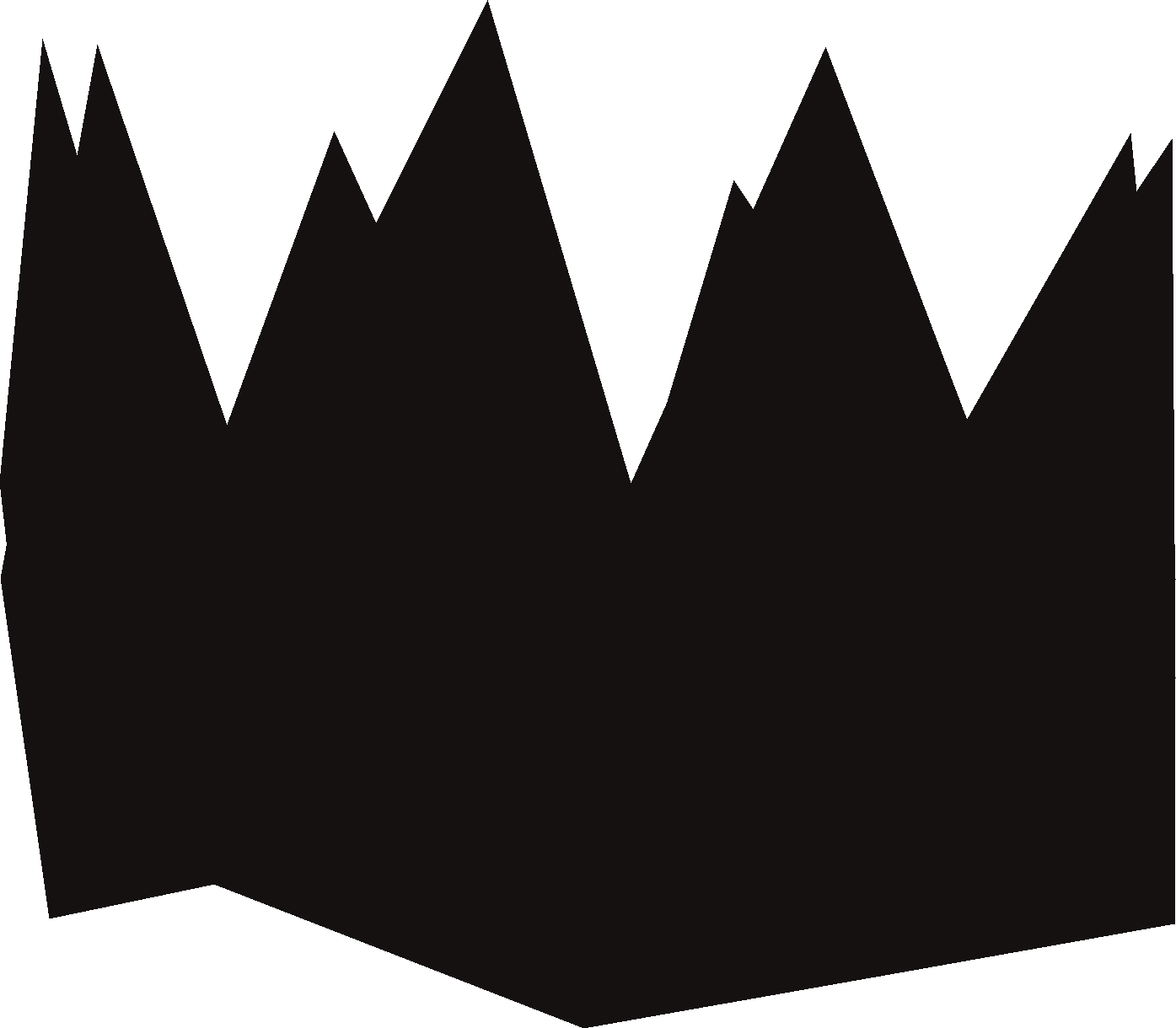 Black partyhat