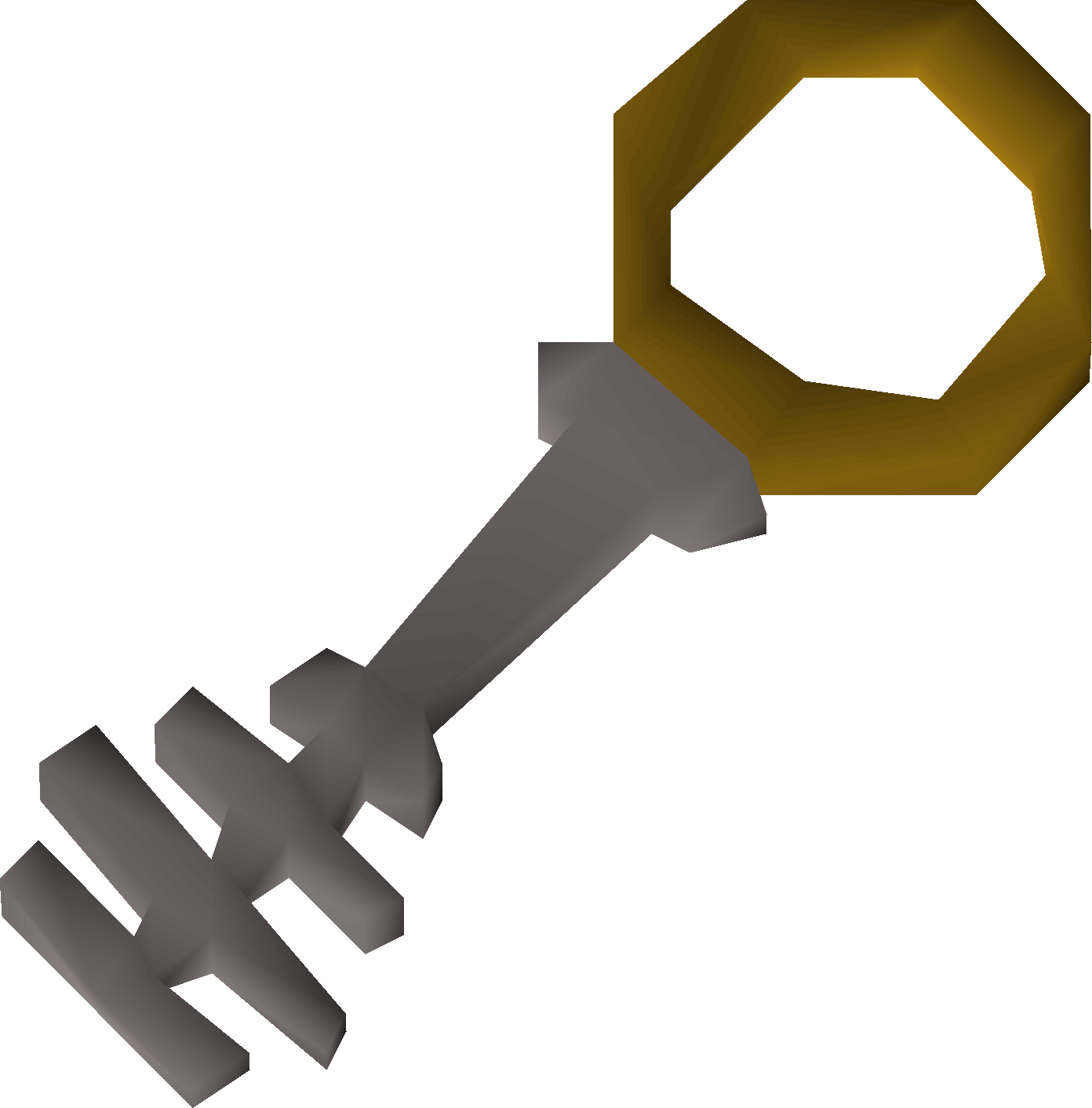 Steel key brown