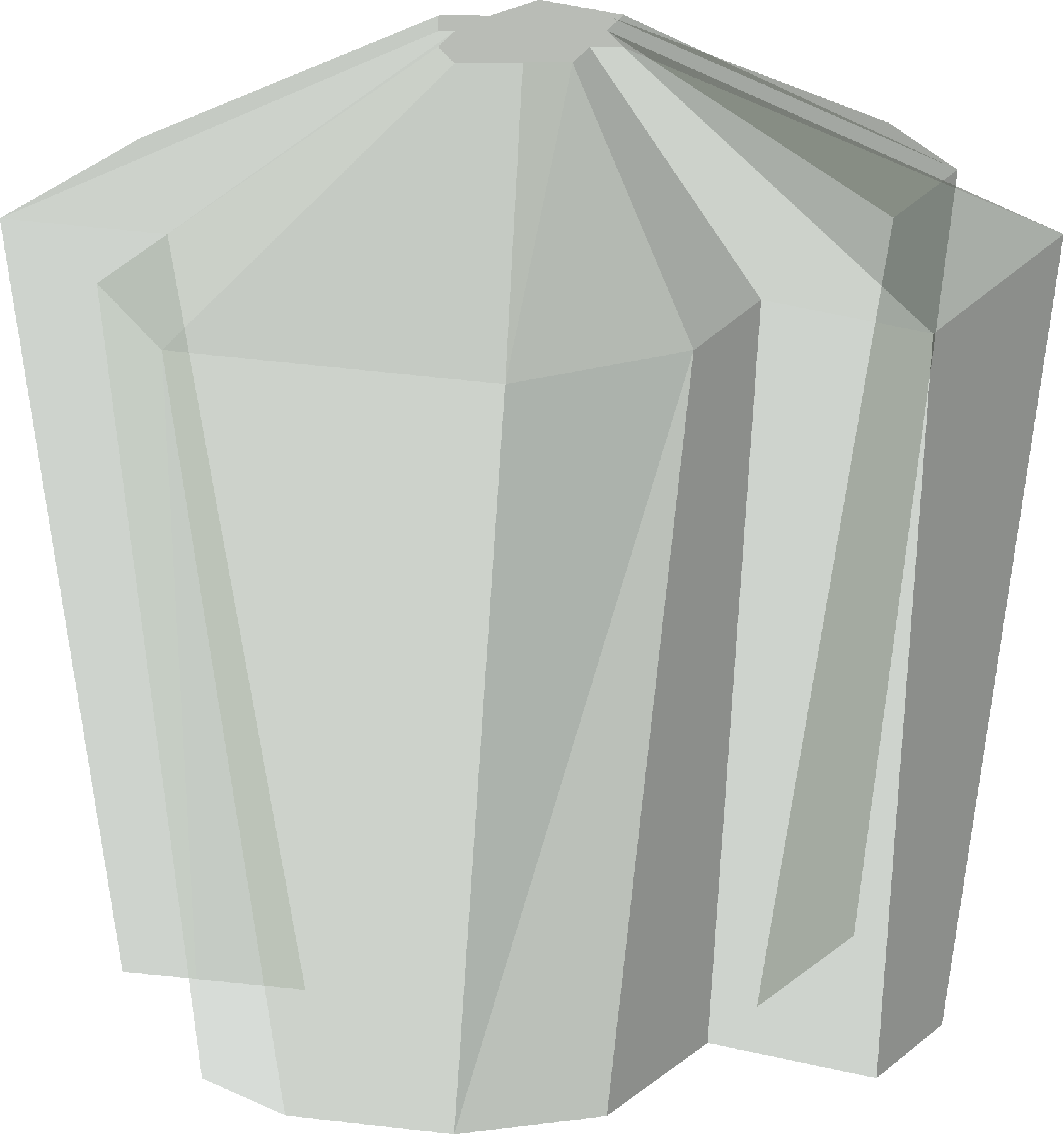 Keystone crystal (scenery)