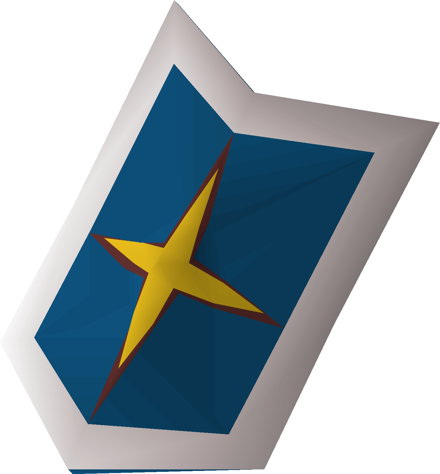 Steel kiteshield (Saradomin)