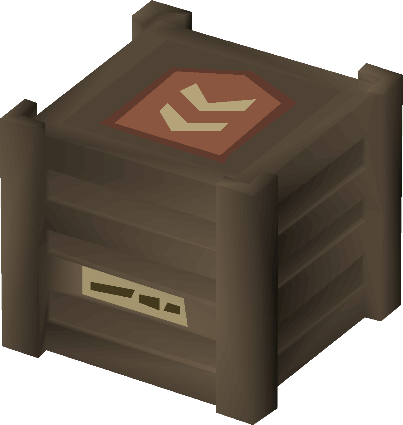 Crate of silk